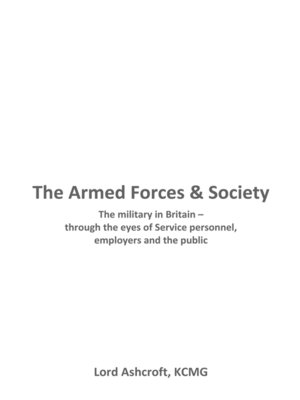 cover image of The Armed Forces and Society